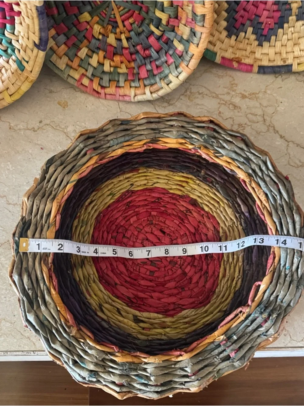 Vintage boho woven